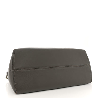 Fendi Vitello Dolce 4 Color Medium By The Way Boston Bag Carbone Grigio Polvere Multicolor 4 of 12
