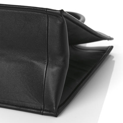 Christian Dior Calfskin Embossed Medium Book Tote Black 9 of 9