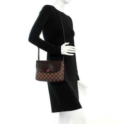 Louis Vuitton Damier Ebene Twice Cherry 2 of 8