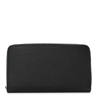 Louis Vuitton Epi Zippy Organizer Wallet Black 1 of 7