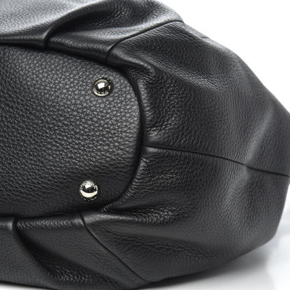 Prada Vitello Daino Satchel Black 9 of 9