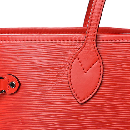 Louis Vuitton Epi Neverfull MM Coquelicot 8 of 11