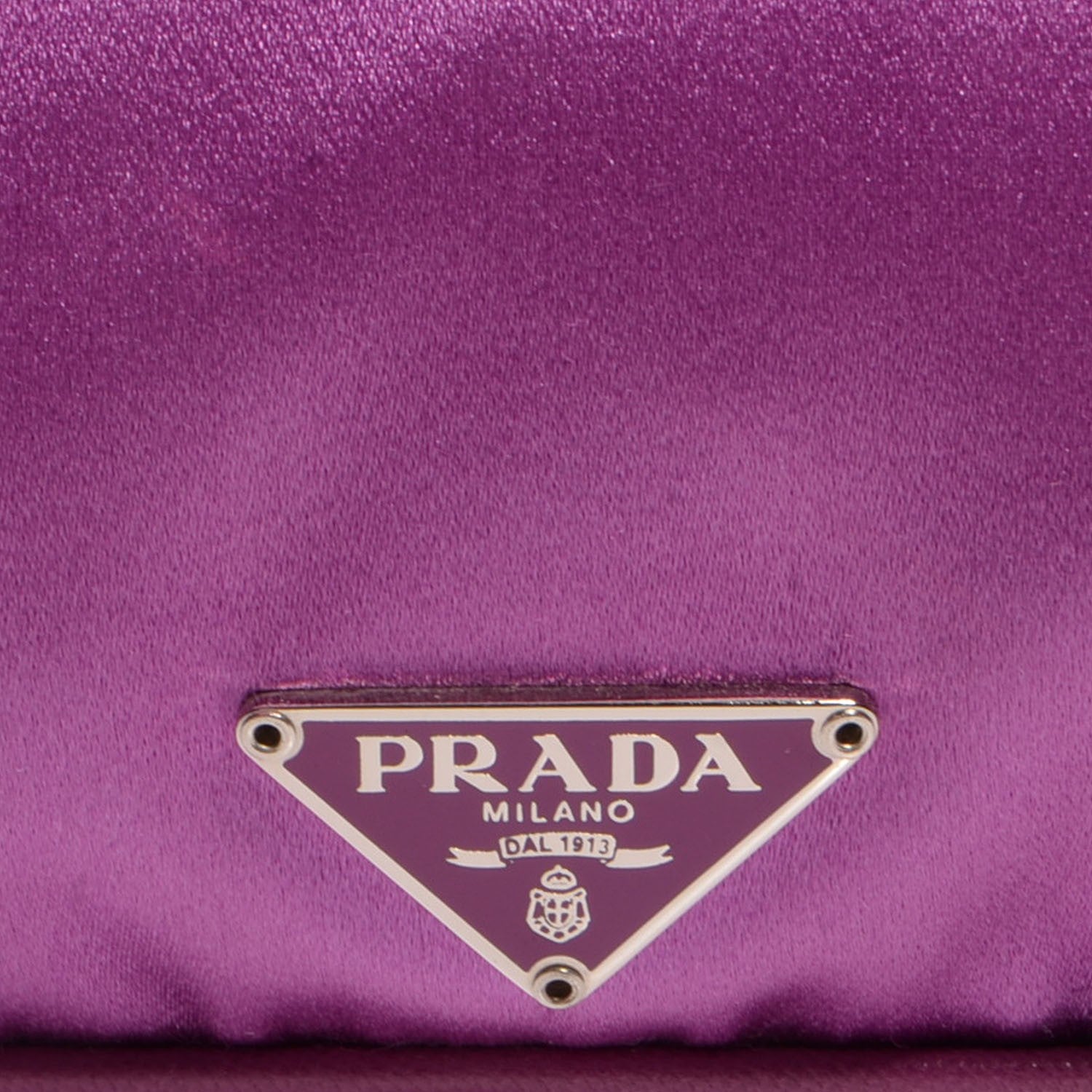 Prada Nappa Satin Raso Kisslock Clutch 8 of 8