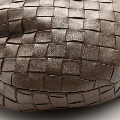 Bottega Veneta Nappa Intrecciato Teen Jodie Hobo Dark Taupe 8 of 9