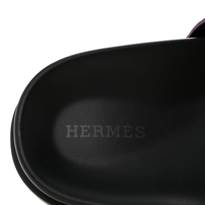 Hermes Matte Alligator Womens Chypre Sandals 38.5 Anemone 8 of 10