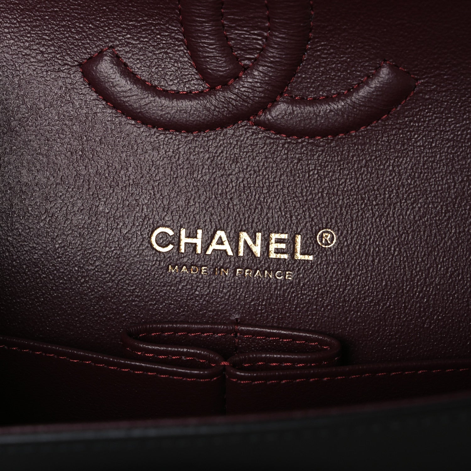 Chanel Lambskin Quilted Medium Double Flap Black 5 of 10