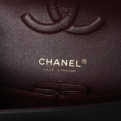 Chanel Lambskin Quilted Medium Double Flap Black 5 of 10
