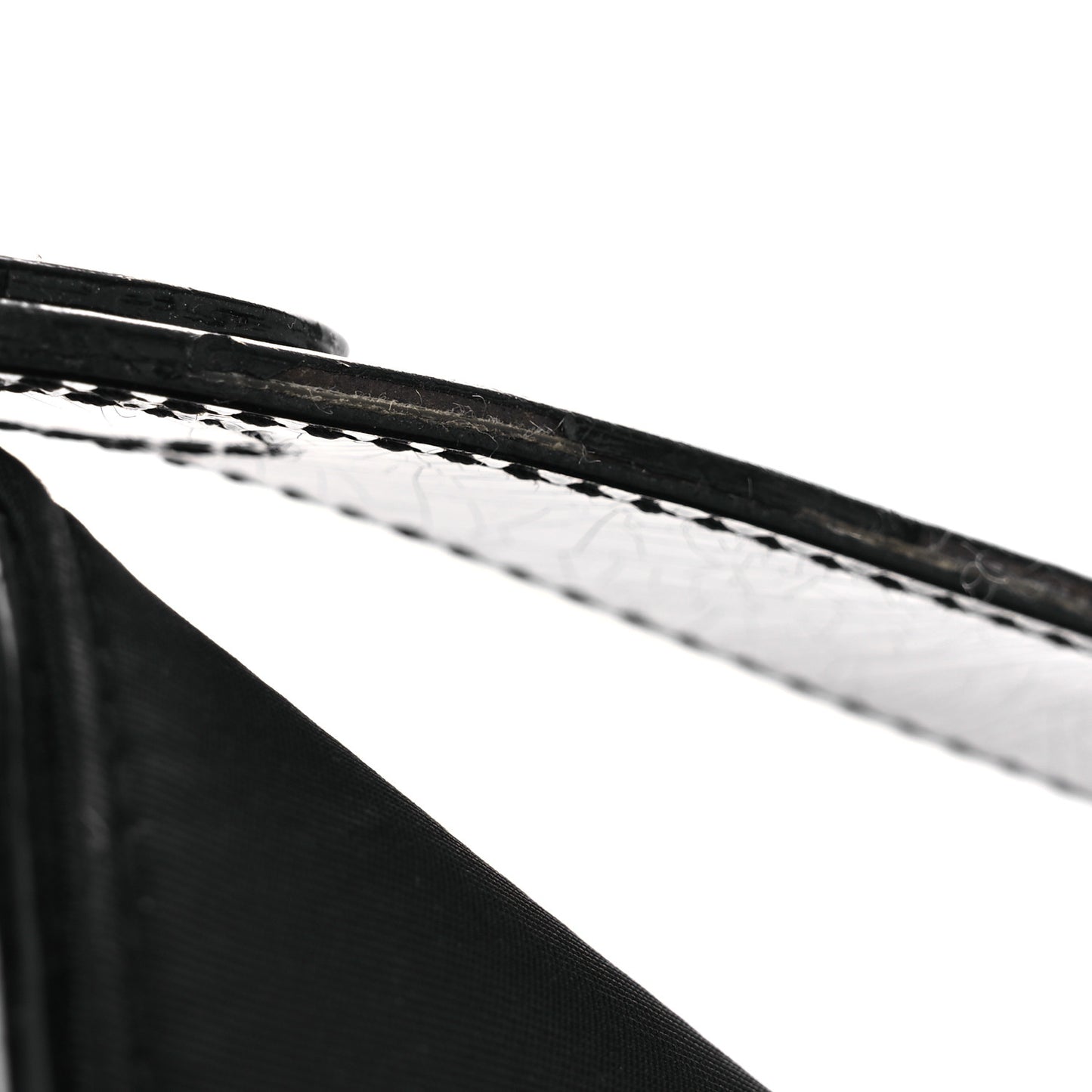 Nylon Saddle Bag Black