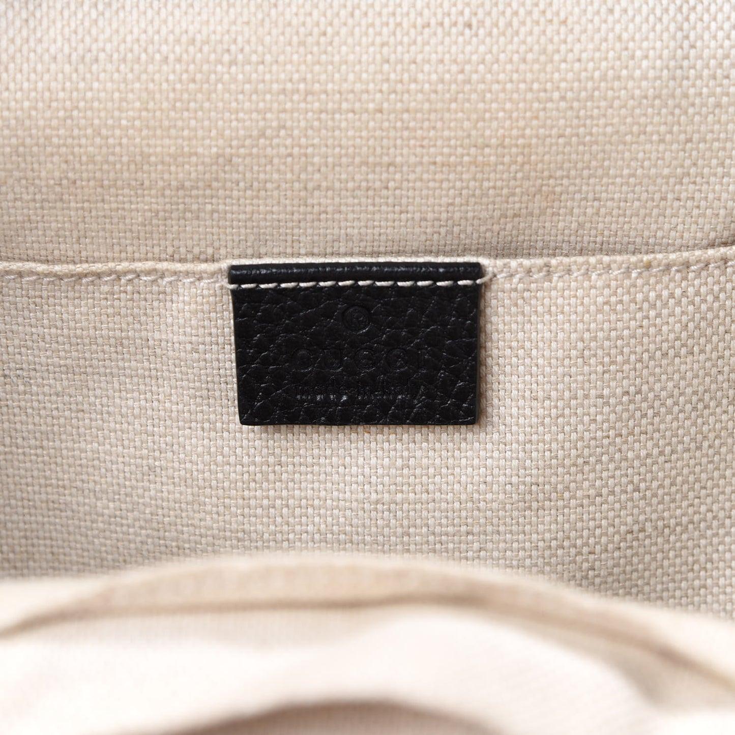 Pebbled Calfskin Soho Chain Backpack Black