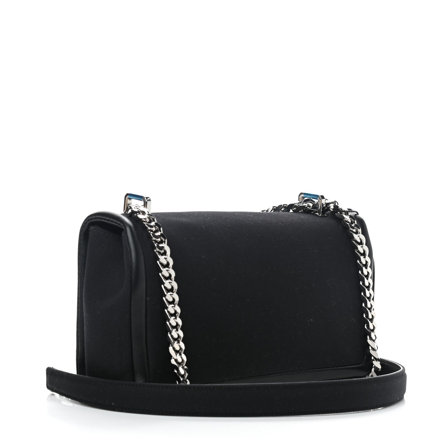 Canvas Printed Small Love Lola Bag Black