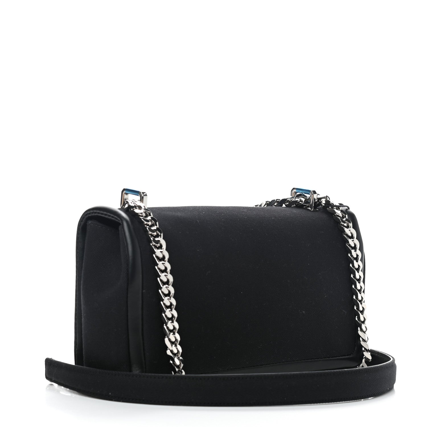 Burberry Canvas Printed Small Love Lola Bag Black 2 of 9
