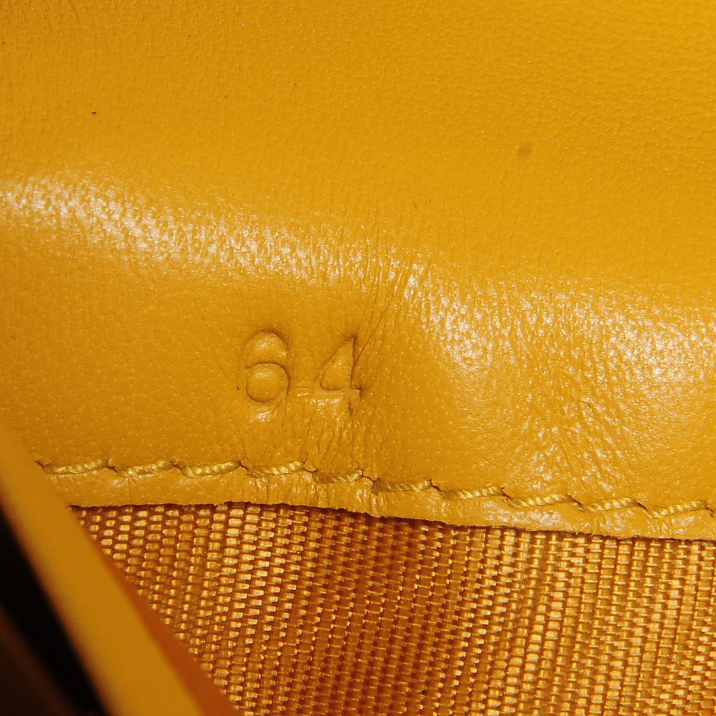 Saffiano Vernice Continental Flap Wallet Soleil