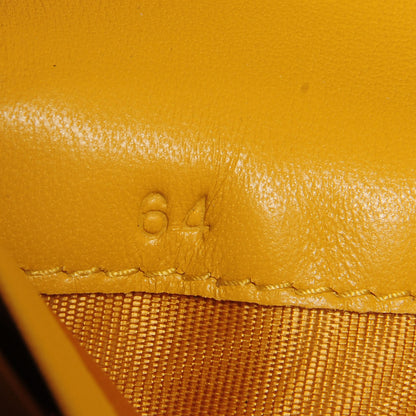 Prada Saffiano Vernice Continental Flap Wallet Soleil 8 of 8
