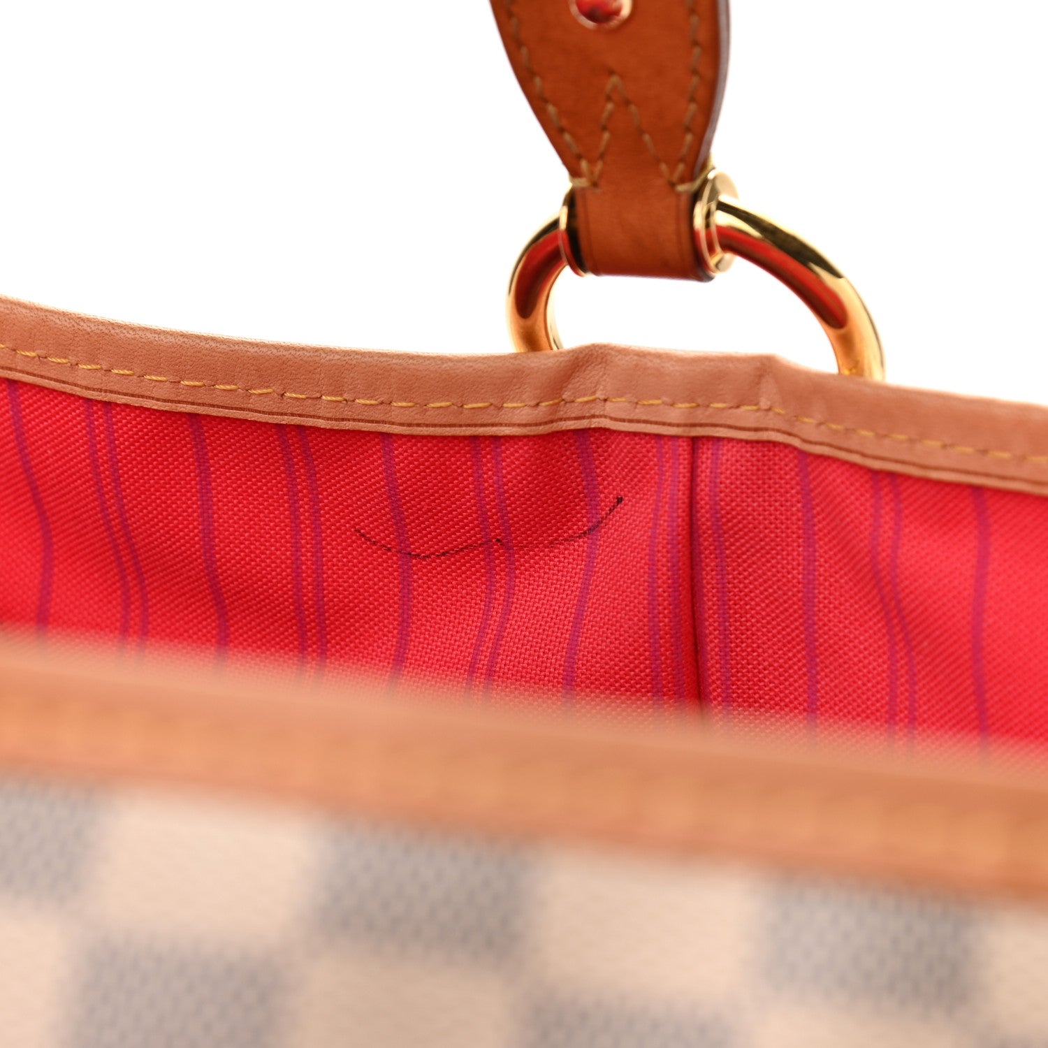 Louis Vuitton Damier Azur Delightful MM Pink 11 of 14