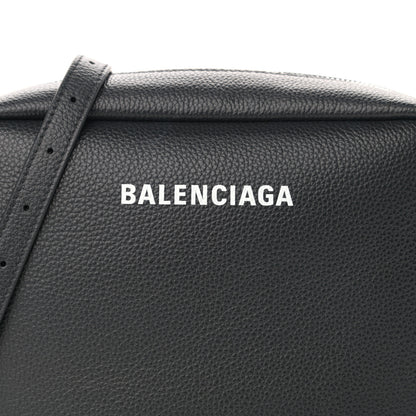 Balenciaga Calfskin Logo M Everyday Camera Bag Black 8 of 12