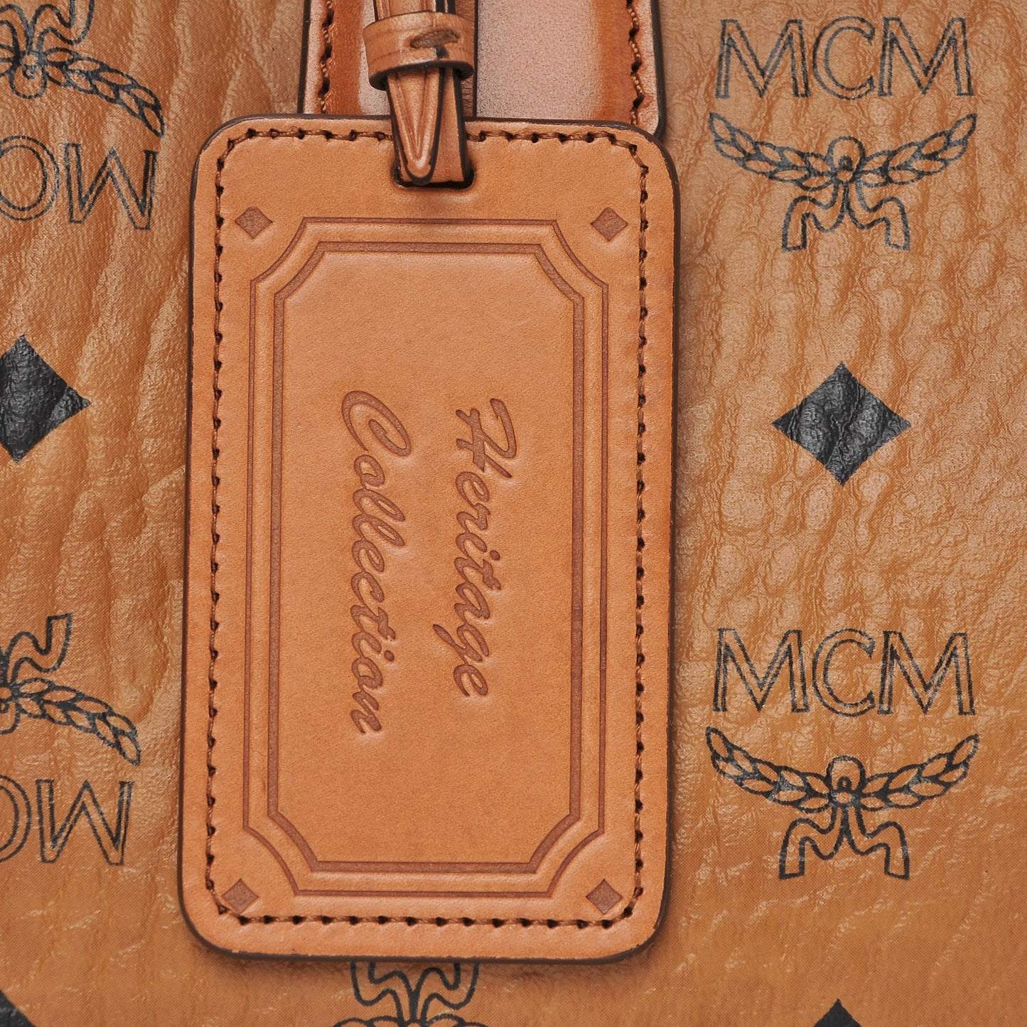 Visetos Essential Boston Bag Cognac