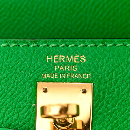 Hermes Epsom Kelly Sellier 25 Bambou 6 of 14