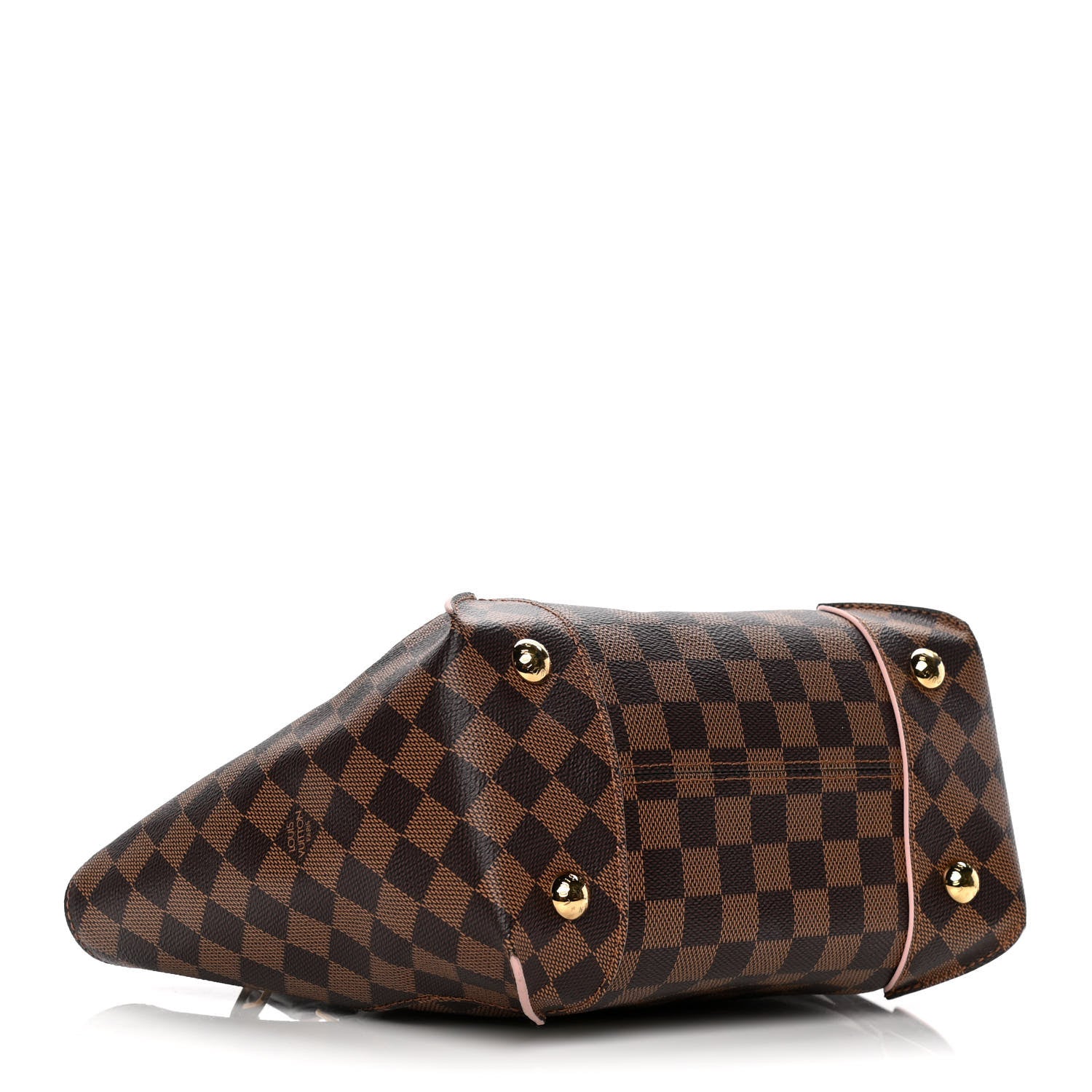 Louis Vuitton Damier Ebene Caissa Tote PM Rose Ballerine 4 of 7