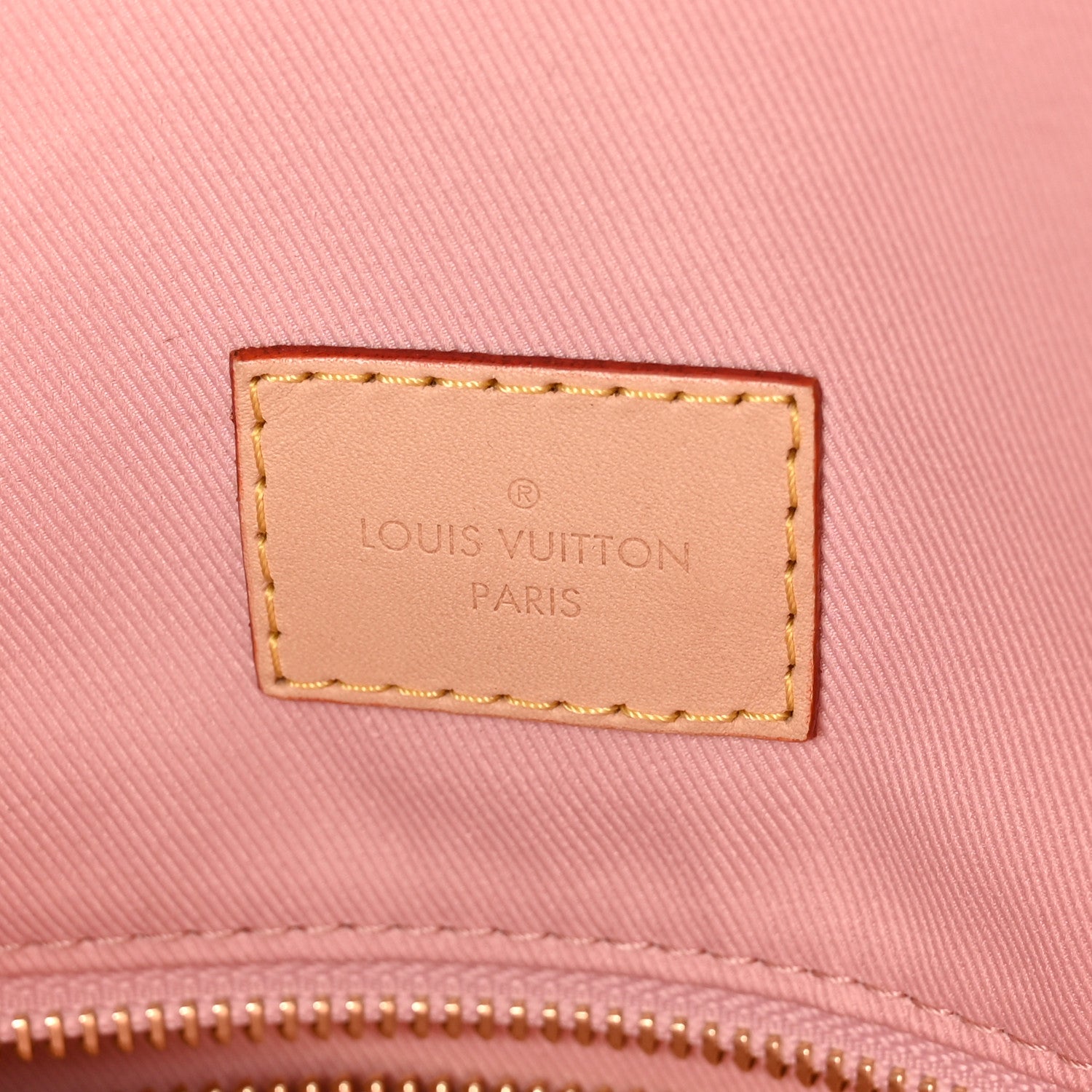Louis Vuitton Damier Azur Graceful MM Rose Ballerine 5 of 8