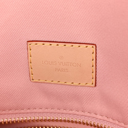 Louis Vuitton Damier Azur Graceful MM Rose Ballerine 5 of 8