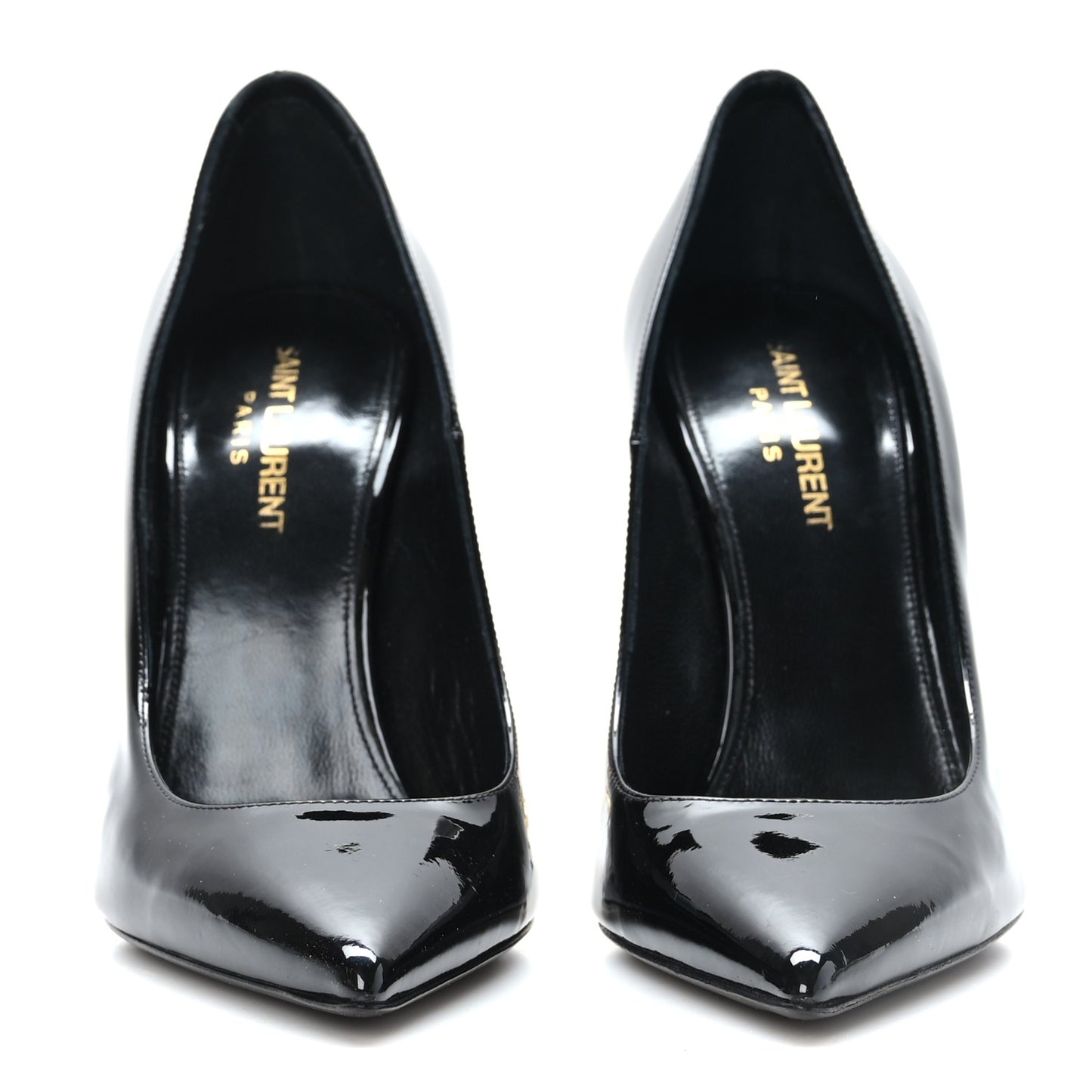 Patent Opyum 110 Pumps 37.5 Black Gold