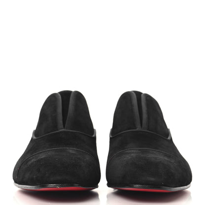 Christian Louboutin Veau Velours Mens Alpha Male Flat 42.5 Black 3 of 9