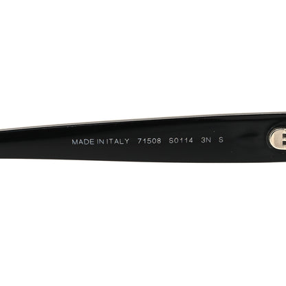 Chanel Acetate Pearl Oval Sunglasses 71508 Black 6 of 7