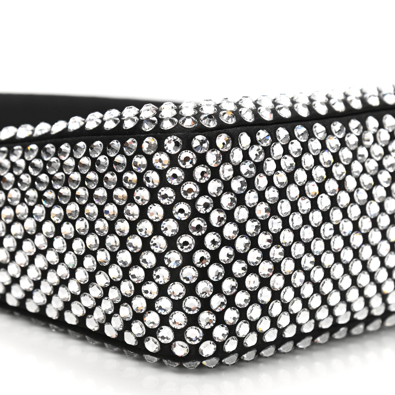 Prada Satin Crystal Mini Re-Edition 2000 Bag Cristal 9 of 11
