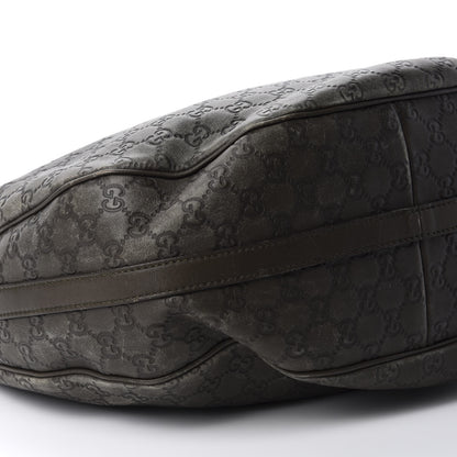 Gucci Guccissima Large GG Twins Hobo Olive Green 6 of 16