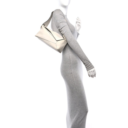 Loewe Calfskin Puzzle Hobo White 2 of 8