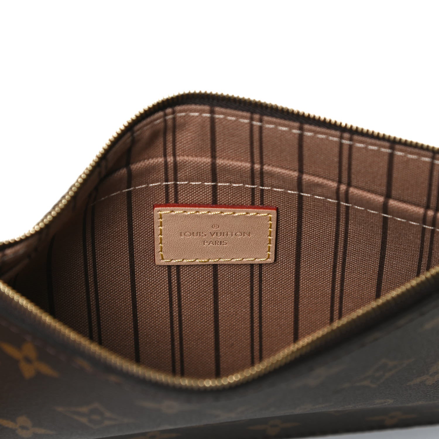 Louis Vuitton Monogram Neverfull MM GM Pochette 6 of 7
