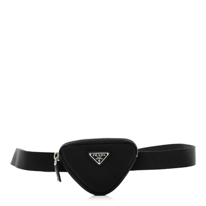Prada Re-Nylon Belt With Triangle Pouch 85 34 Black 1 of 12