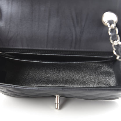 Chanel Calfskin Quilted Mini Rectangular Flap Black 5 of 10