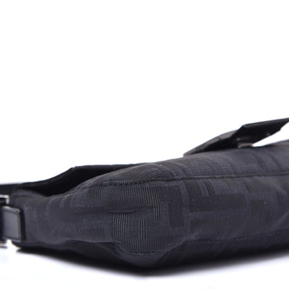 Fendi Nylon Zucca Baguette Black 7 of 8