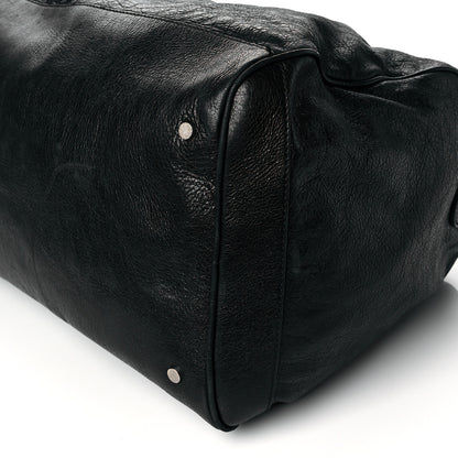 Balenciaga Agneau Classic Silver Hardware S Squash Boston Black 9 of 11