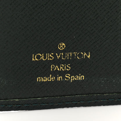 Louis Vuitton Taiga Small Ring Agenda Cover Epicea 6 of 8