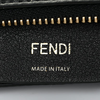 Fendi Vitello Grace Matte Small Fendigraphy Hobo Bag Black 5 of 10