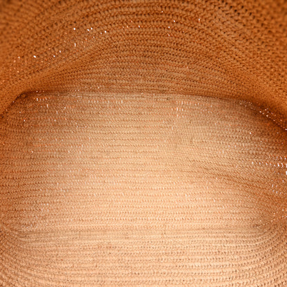 Loewe Raffia Paulas Ibiza Fold Shopper Tote Natural Tan 5 of 10