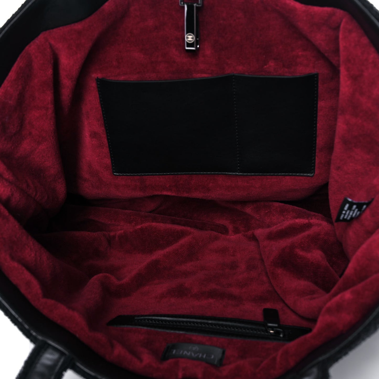 Terry Cotton CC Tote Black