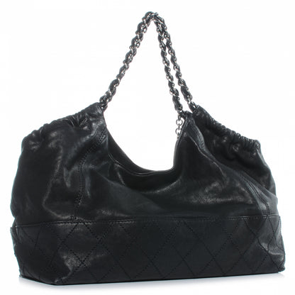 Chanel Calfskin Baby Coco Cabas Black 3 of 7