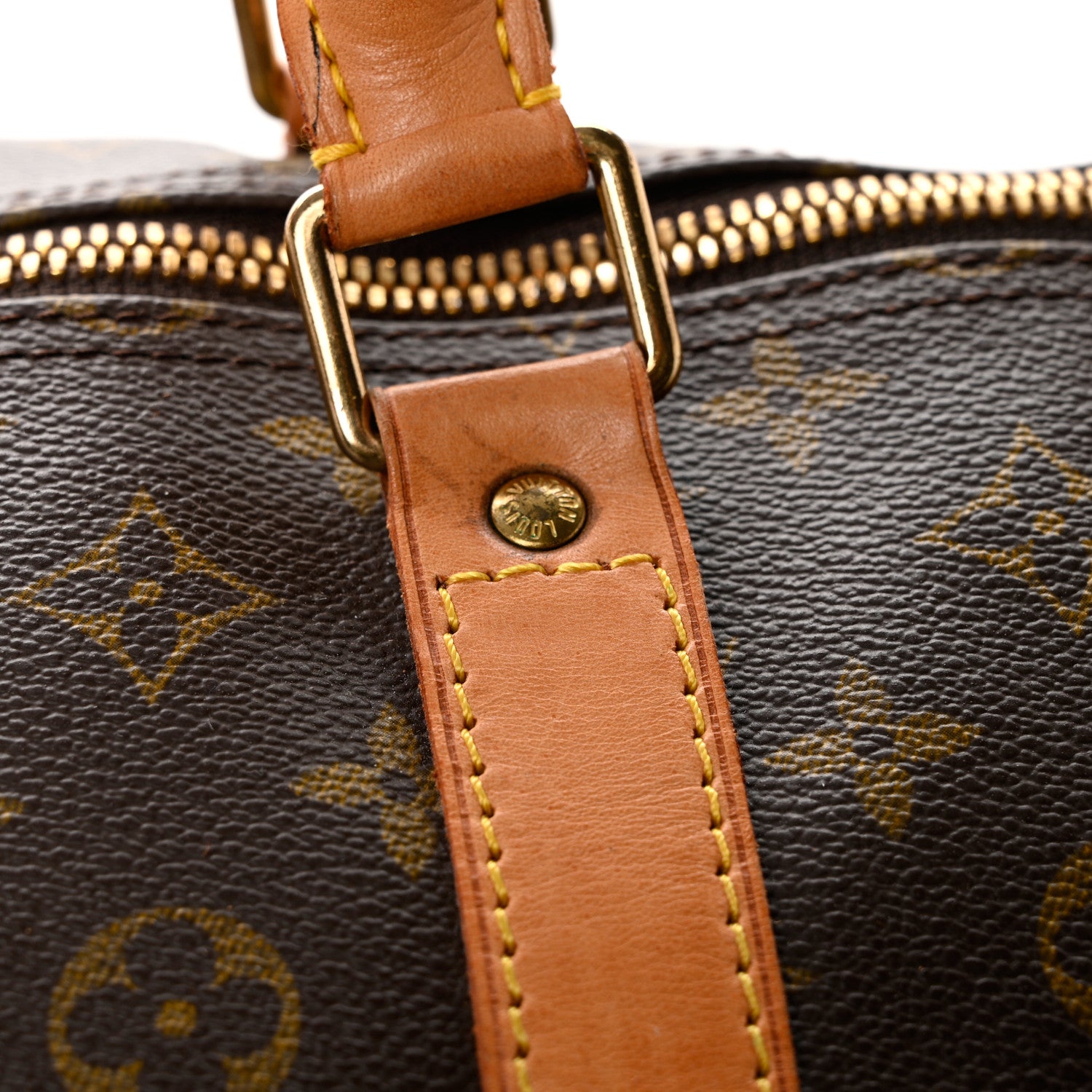 Louis Vuitton Monogram Keepall Bandouliere 60 8 of 11