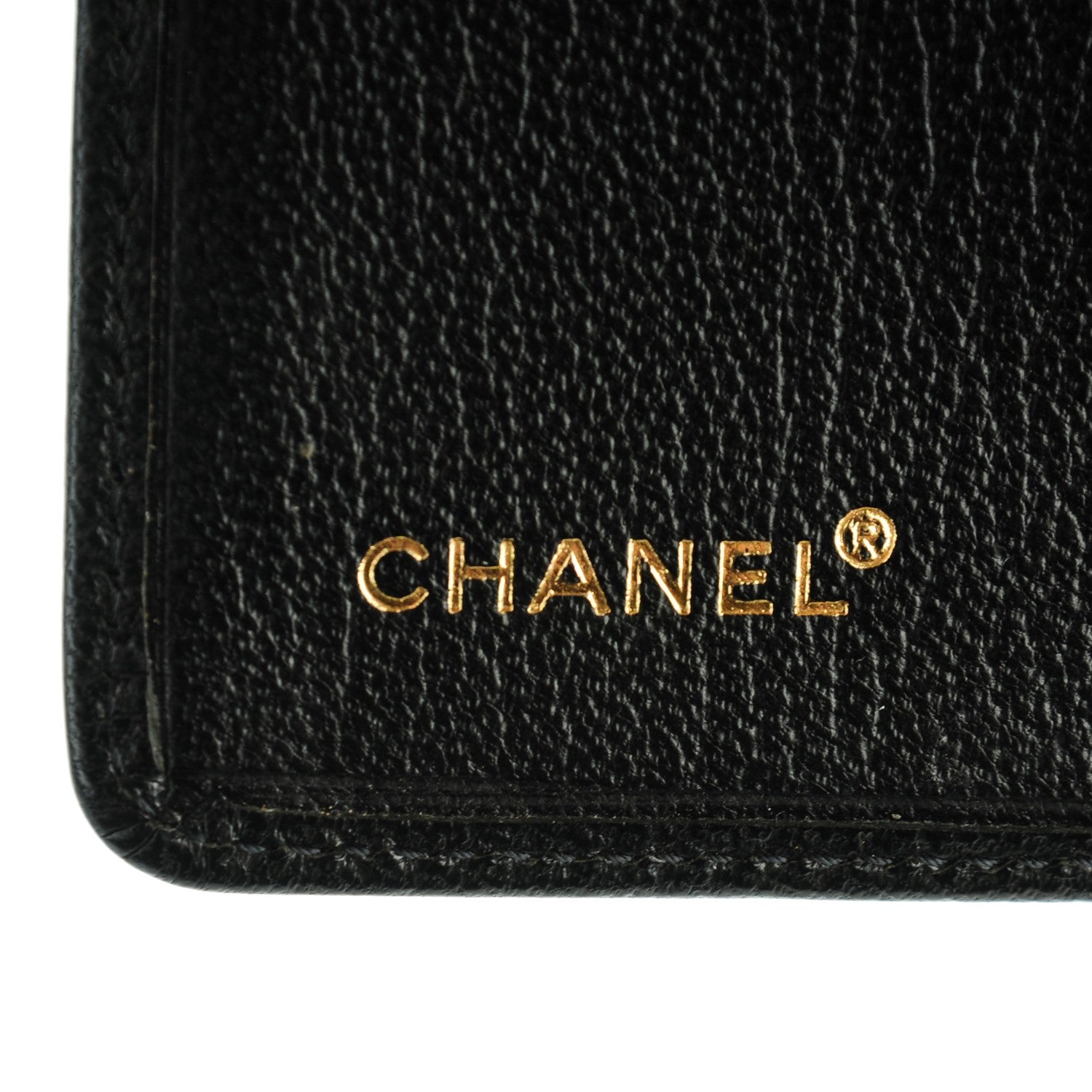 Chanel Goatskin Card Holder Wallet Black 6 of 8
