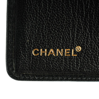 Chanel Goatskin Card Holder Wallet Black 6 of 8
