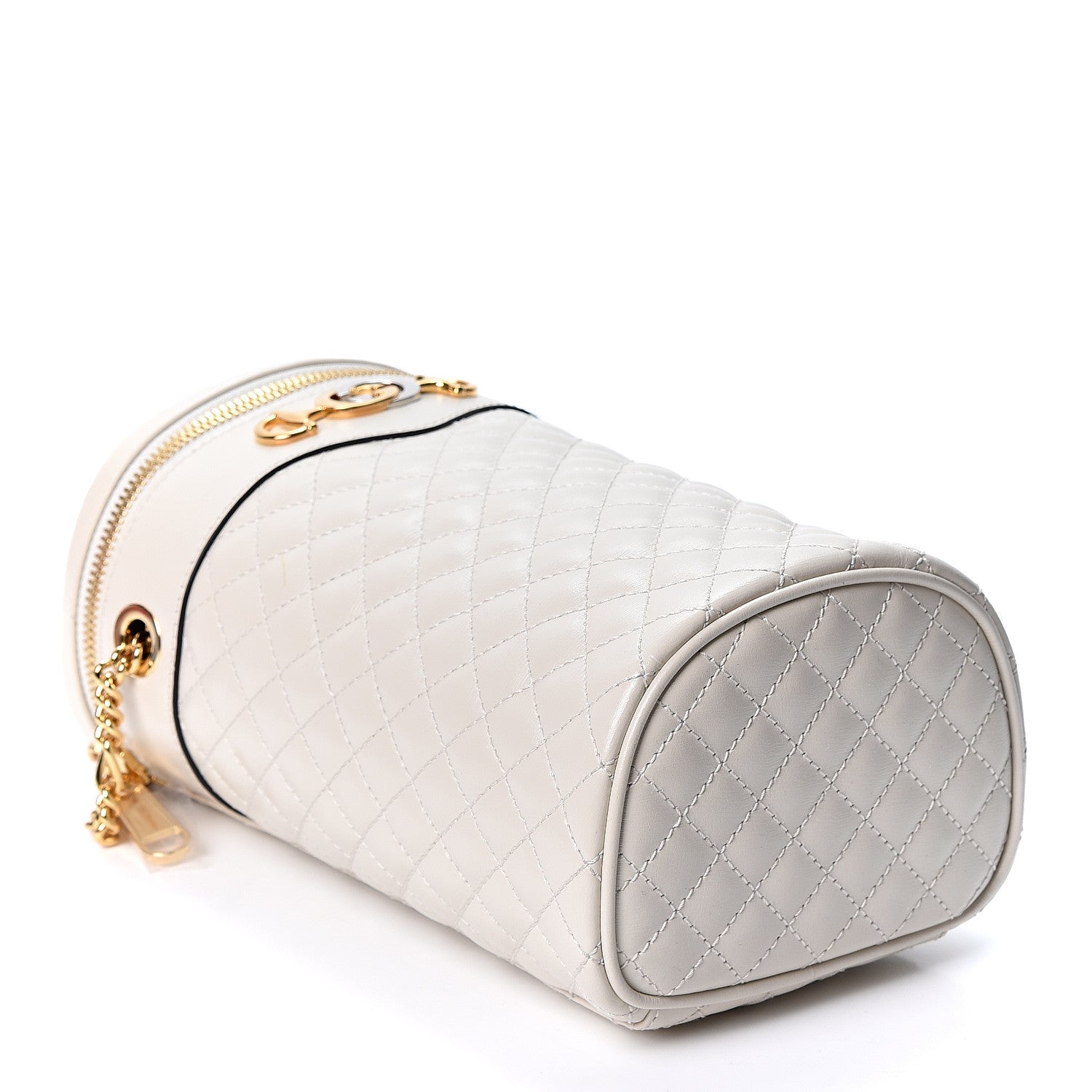Gucci Calfskin Trapuntata Zumi Belt Bag Off White 4 of 11