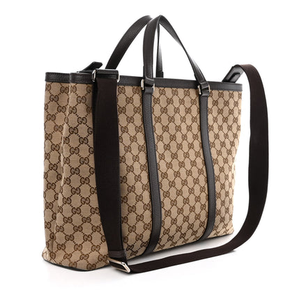 Gucci GG Monogram Large Joy Tote Bag Dark Brown 3 of 15