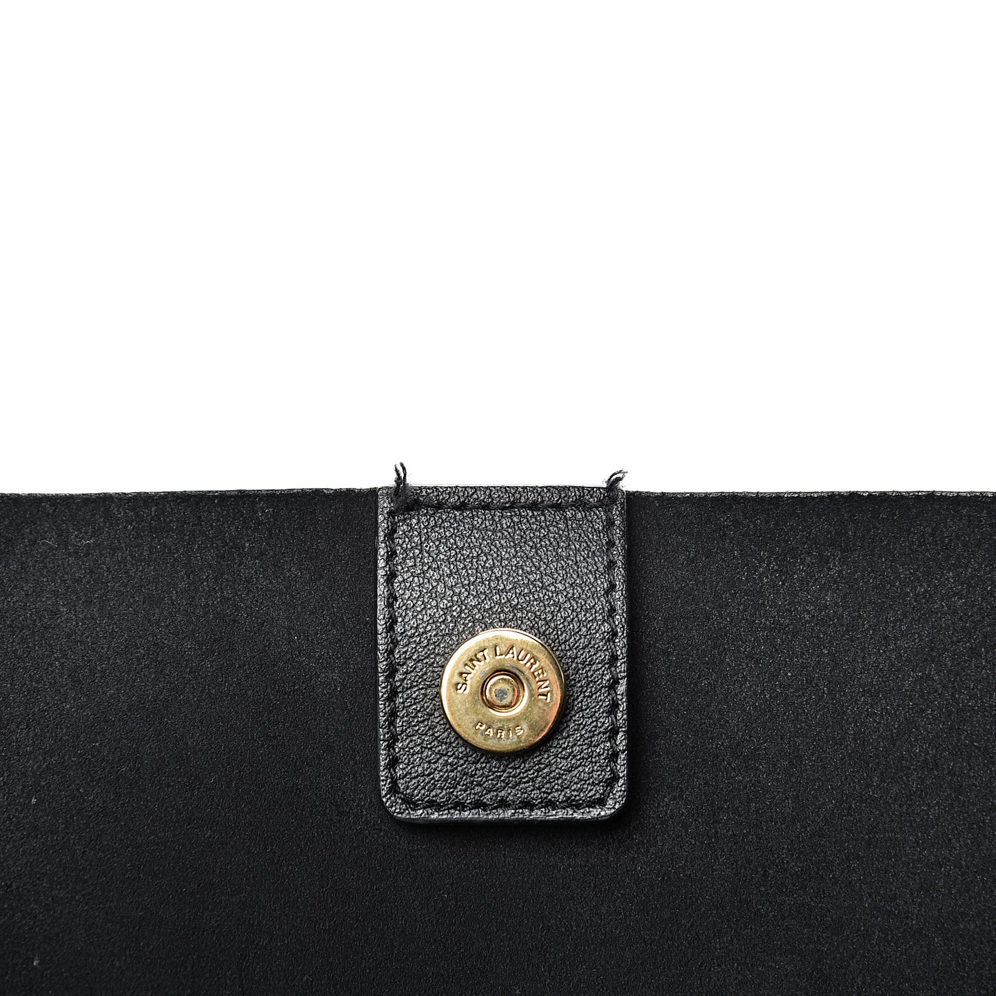 Calfskin Large Shopping Tote Black