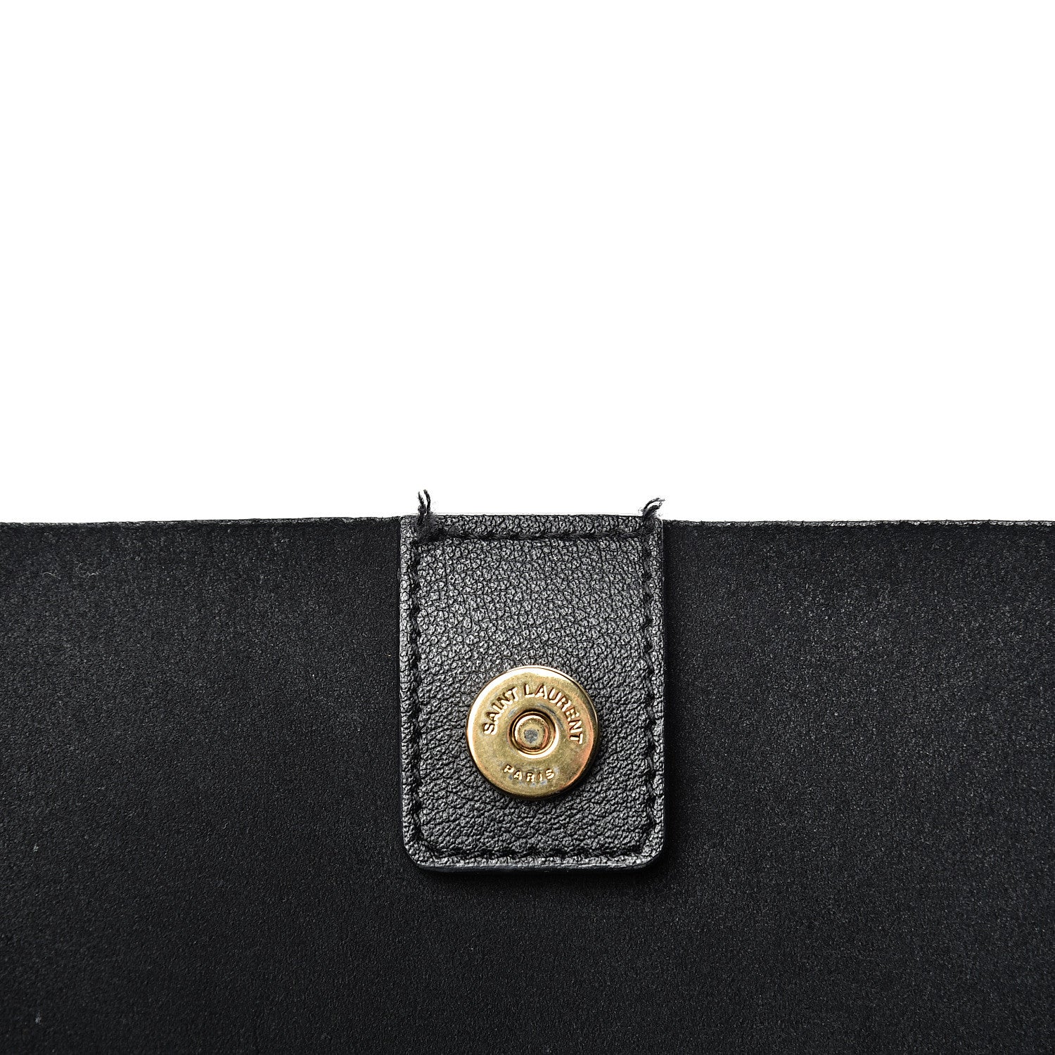 Saint Laurent Calfskin Large Shopping Tote Black 17 of 17