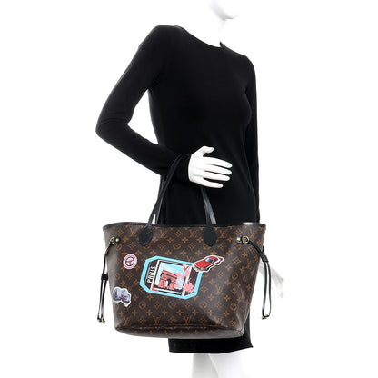 Louis Vuitton Monogram World Tour Neverfull MM 2 of 8