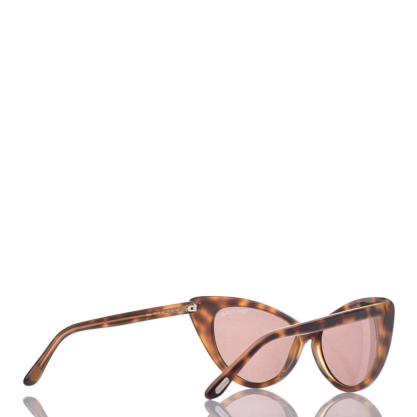 Nikita Cat Eye Sunglasses TF173 Brown