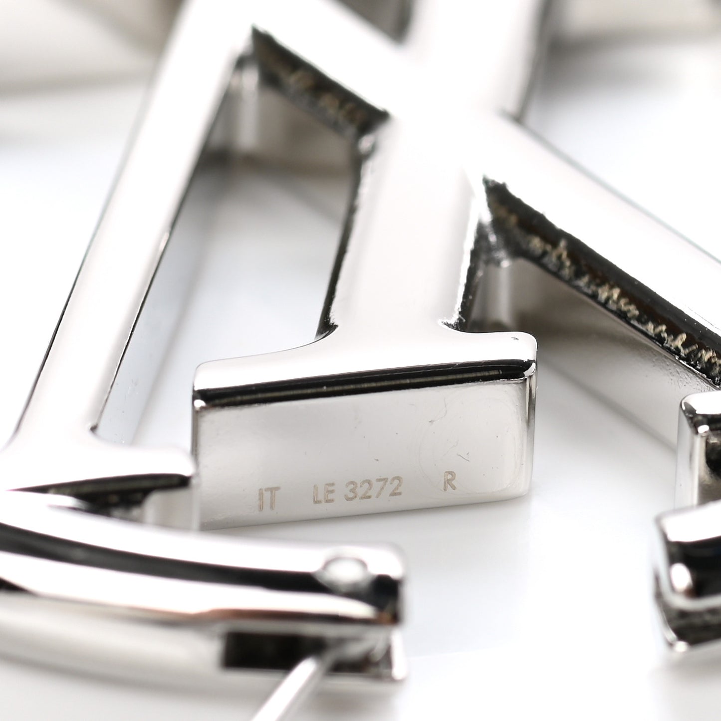 Palladium Louise Hoop Earrings Silver